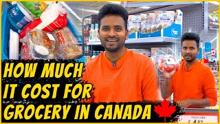 Grocery Shopping Budget in Canada 2023!