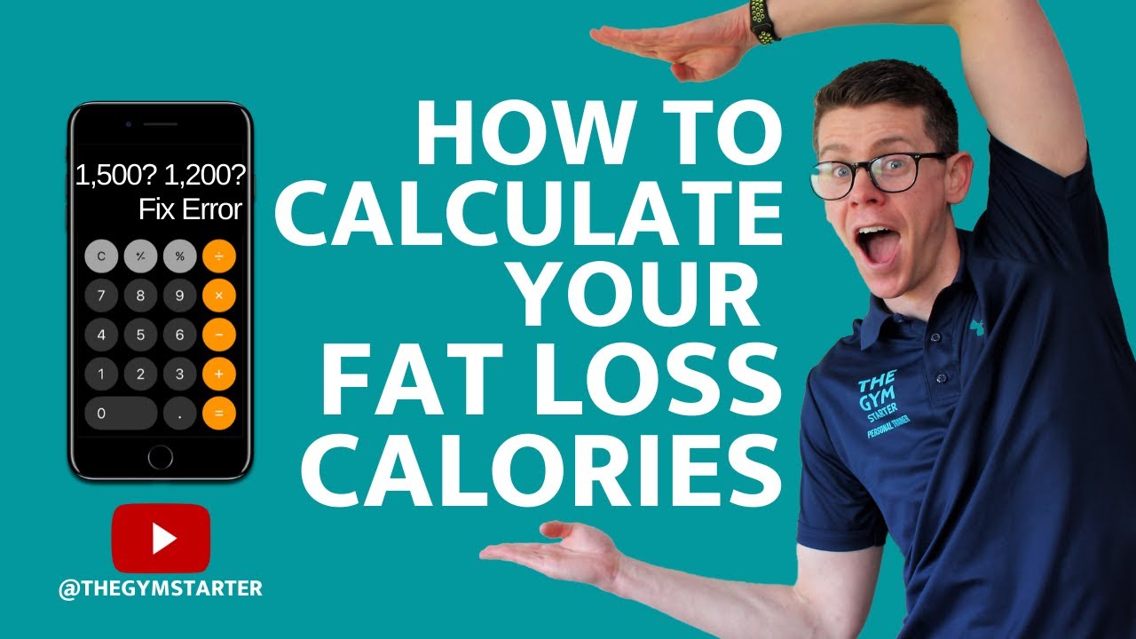 How To Calculate Your Calories For Fat Loss | Calorie Deficit ...