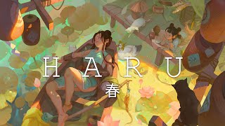 Haru 春 ☯ Relaxing Japanese Lofi HipHop Mix