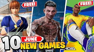 10 New Games JUNE 2026 (4 FREE GAMES)