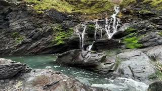 Ocean Waterfall Sounds: Waves Splashing on Rocks & Water Sounds for Sleeping, Relaxing (White Noise)