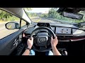 2023 toyota prius prime premium pov test drive binaural audio