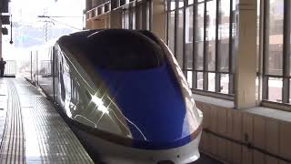 【JR東日本】北陸新幹線E7系F7編成「かがやき509号」金沢行　大宮に到着【JR西日本】