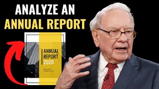 How to Analyze an Annual Report (10-K) Like a Hedge Fund Analyst