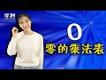 【数学】0的乘法表 |【学到】| BRIDGET