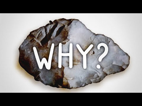 What tools did primitive people use for hunting?