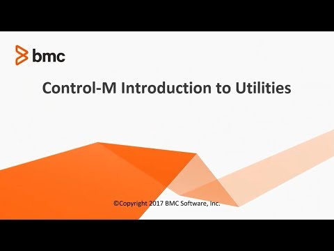 Control-M Introduction to Utilities