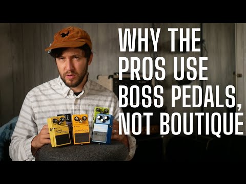 ¿Por qué los PROFESIONALES usan pedales BOSS y no Boutique?