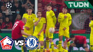 ¡MUCHA POTENCIA! Yilmaz tira por encima  Lille 0-0 Chelsea | UEFA Champions League 2022 - 8vos | TU