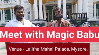 Magic Babu | Syed Babu | Magician | Lalitha Mahal Palace | Mysore | Violinist | Artist | Magic | 🪄