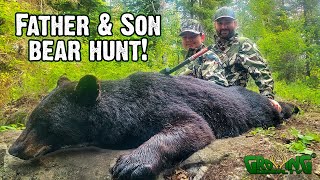 Thrilling First Bear Hunt with Father \u0026 Son - A Memorable Adventure!