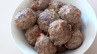 CHEESY MEATBALLS - KIDS RECIPE