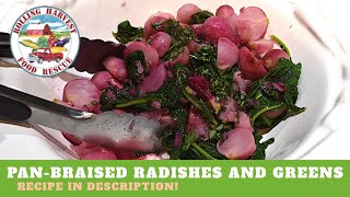 Pan-Braised Radishes and Greens | What's Cooking?