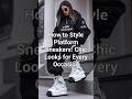 How to Style Platform Sneakers: Chic Looks for Every Occasion | Cyber Techwear