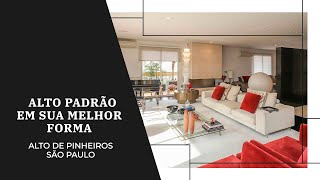 Alto padrão em sua melhor forma: apartamento amplo no Alto de Pinheiros