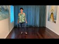 Bad Lovers line dance demonstration and tutorial by Stephie