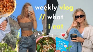 weekly vlog: what i eat in a week 🥑, cosy home vlog & life updates 🌷