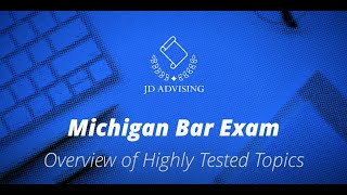 Michigan Bar Exam: Overview of Highly Tested Topics