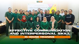 GEOSISTEM - IN HOUSE TRAINING EFFECTIVE COMMUNICATION AND INTERPERSONAL SKILL