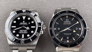 Rolex Submariner vs Omega Seamaster 300 SPECTRE Luxury Watch Comparison