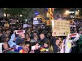 spain pro independence demonstration in barcelona