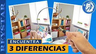 ENCUENTRA LAS 3 DIFERENCIAS ENTRE ESTAS DOS IMÁGENES | ACERTIJOS MENTALES