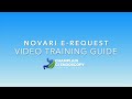 Novari eRequest: Video Training Guide