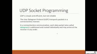 Network Programming with Java Sockets - UDP Server