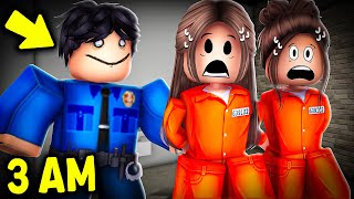 We Got ARRESTED At 3AM In Roblox Brookhaven!