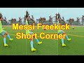 How to do the Messi Free Kick in the Short Angle Tutorial /How to do a Curve Free Kick