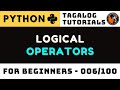 Python Logical Operators Explained (How AND OR NOT Logic Works)