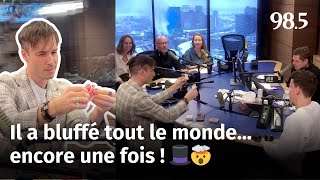 Luc Langevin défie la réalité en direct : vous ne croirez pas ce qu’il a fait en studio !