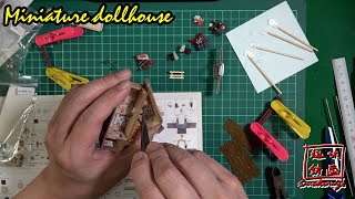 【DIY】　#4　田舎の日記　ミニチュアドールハウス　Countryside Notes 　Miniature dollhouse