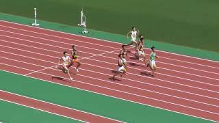 2022日本インカレ　男子200m決勝