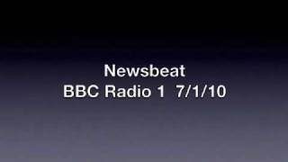 BBC Radio1 NewsBeat 7/1/2010