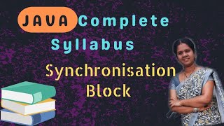 Synchronized block in java || 46 ||java course in telugu