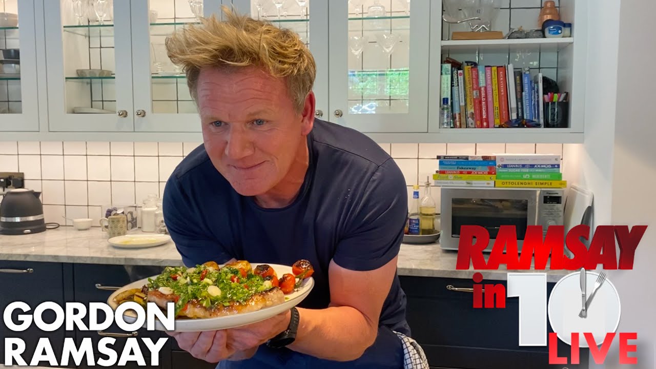 Gordon Ramsay Cooks Steak & Potatoes In Under 10 Minutes From Home ...