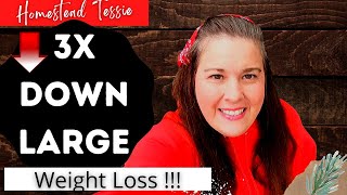 From 3X to Large WEIGHT Loss & ANXIETY