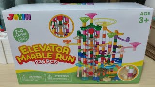 Joyin 236pcs Elevator Marble Run Unboxing!