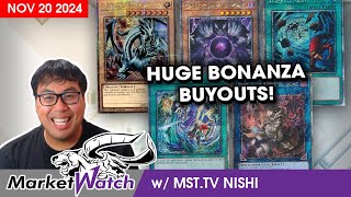 Huge Quarter Century Bonanza Buyouts Hit the Market! Yu-Gi-Oh! Market Watch November 20 2024