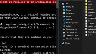 CODEIGNITER INSTALL WITH COMPOSER | ERROR FIXED | NO ERROR|2022