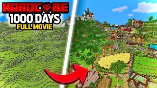 I Survived 1000 Days in Minecraft Hardcore (FULL MOVIE)
