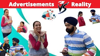 Advertisements Vs Reality | RS 1313 VLOGS | Ramneek Singh 1313 Funny Reality