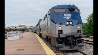 Amtrak TX Eagle 21 Dallas - Austin 4-7-23 Onboard Footage