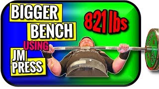 Bench Press Tips Powerlifting Style | JM Press Triceps Killer by Chad Aichs