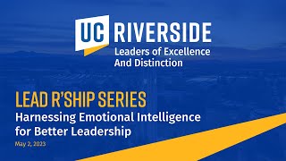 LEAD R’ Ship Series - Harnessing Emotional Intelligence for Better Leadership - May 2023