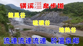 流連於溫泉鄉∥磺溪溫泉步道#龍鳳谷#硫磺谷#地熱谷