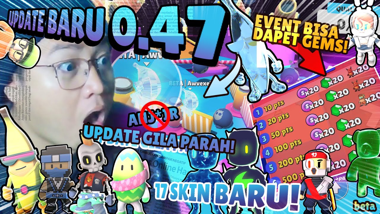 Update Beta 0 47 Anj R Keren Parah Ada 17 Skin Baru Event Dapet Gems