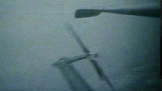 Test footage of a S-56 helicopter blade bending in flight