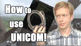 VATSIM Tutorial: How & When to Use UNICOM!